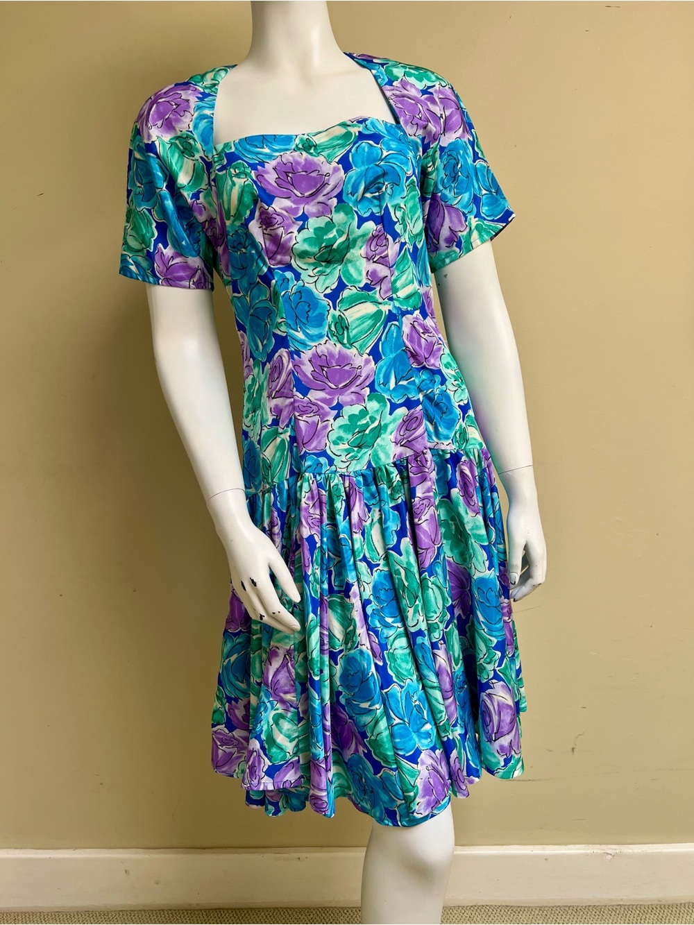 Vintage Garden Party Dress